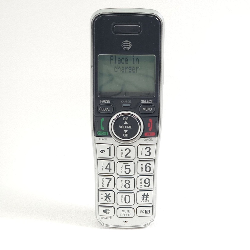 AT&T Handset Silver CL82114/CL82214/CL82314/CL83414/CL83464/CL82414 TESTED WORKS